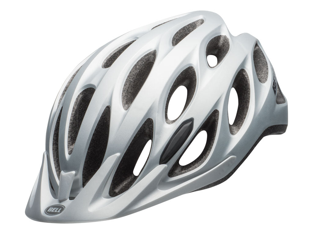 CASCO BELL TRACKER SILVER T.U. Tienda de Bicicletas zetabikes