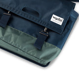 URBAN PROOF - ALFORJAS 40L "RECYCLÉE" (Gris/negro- azul/verde)