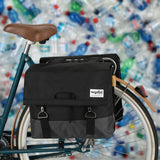 URBAN PROOF - ALFORJAS 40L "RECYCLÉE" (Gris/negro- azul/verde)