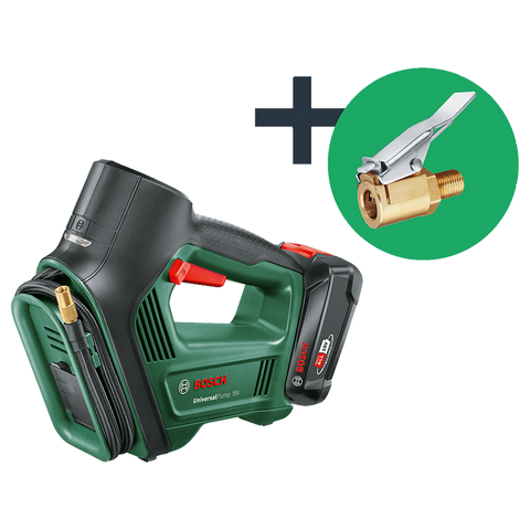 UniversalPump 18V Bomba de aire comprimido a batería (versión del UE)