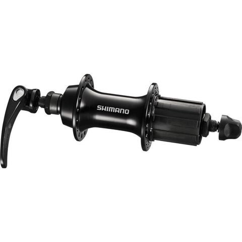 BUJE TRASERO SORA SHIMANO FH-RS300 BLOCAJE RAPIDO 8/9/10V.36 AGUJEROS 130 mm NEGRO