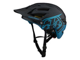 Casco  TROY LEE DESIGNS  A1 MIPS Azul Marino/Azul Metalizado