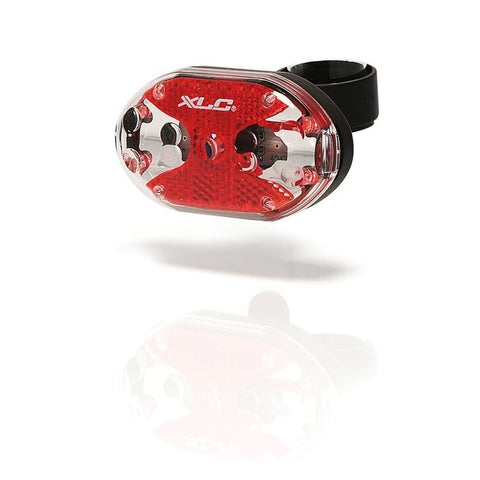 XLC CL-R02 LUZ TRASERA THEBE 5 LED FIJACION UNIVERSAL