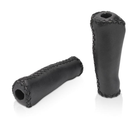 XLC GR-G11 JUEGO DE PUÑOS RETRO 135 mm NEGROS