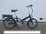Bicicleta eléctrica plegable, motor delantero 36V/250W, batería 36V/10.4Ah, SHIMANO NEXUS 7 velocidades