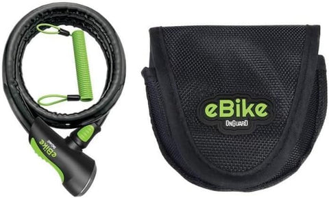 ONGUARD Rottweiler Candado blindado de Cable, Unisex, Negro, Talla única