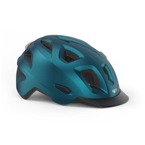 CASCO MET MOBILITE AZUL METALICO MATE