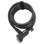 CANDADO CABLE ONGUARD DOBERMAN X 185 cm - 12 mm NEGRO