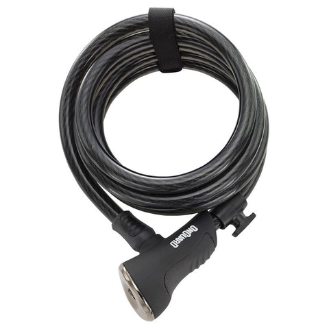 CANDADO CABLE ONGUARD DOBERMAN X 185 cm - 12 mm NEGRO