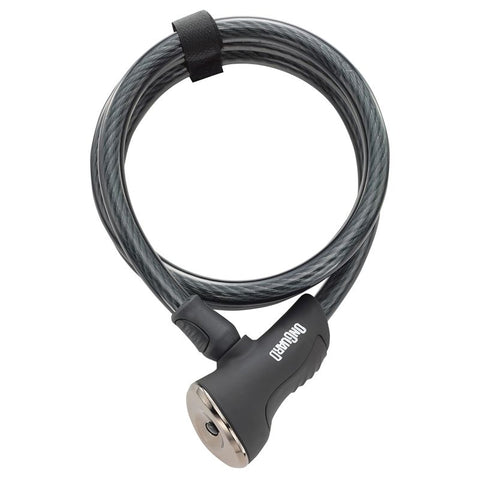 CANDADO CABLE ONGUARD AKITA X 120 cm - 12 mm NEGRO
