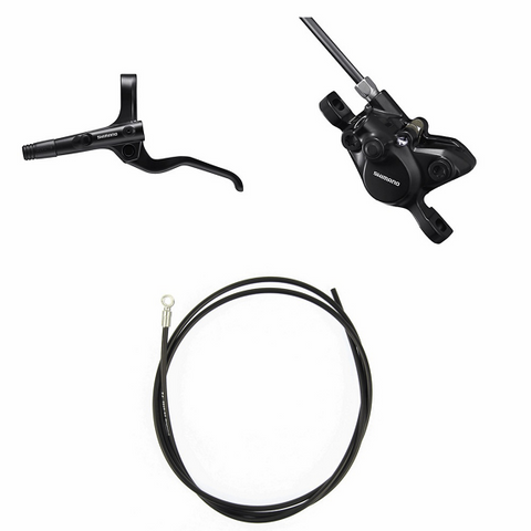 SHIMANO Freno (kit) BRMT201KITMT200 Derecho / trasero Resina sin aleta Sin adaptador 1700 (negro)