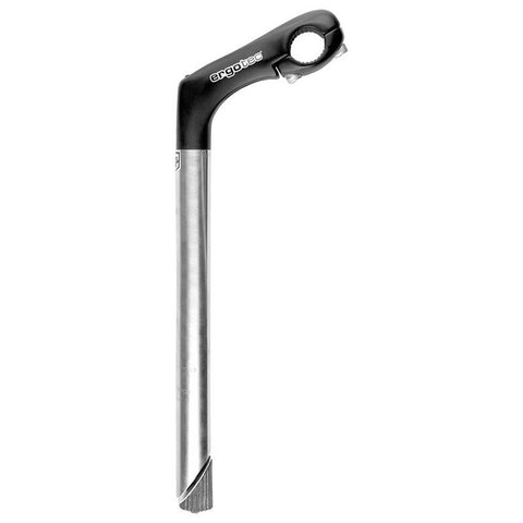 POTENCIA DE CAÑA ERGOTEC KOBRA 25.4 25.4 90 mm ALUMINIO/ ACERO INOXIDABLE NEGRO/PLATA
