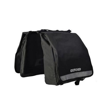 OXC Bolsa Bicicleta C-Series C20 Doble Bolsa 20L Negro