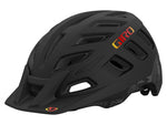 Casco Giro Radix 2021 Negro logo naranja