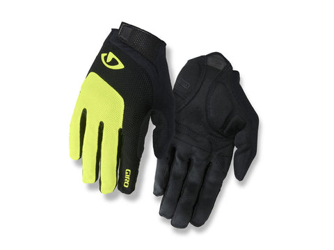 Guantes Giro Bravo LF Negro/ amarillo