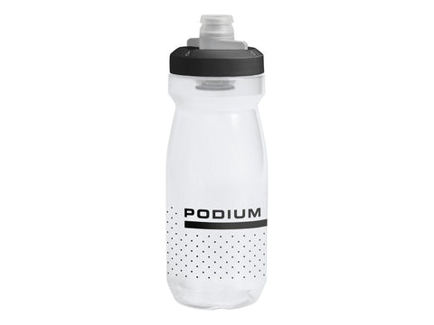 Bidón Camelbak Podium 620 ml blanco y negro