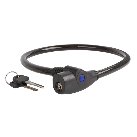 AUTOMATIC-CABLELOCK 600 X 12 MM, TRANSPARENT DARK SMOKE