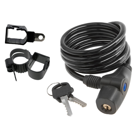 Candado M-Wave 8 de cable espiral