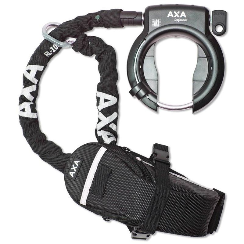 Serratura Telaio AXA Imenso Large 75 Mm – Sicurezza Index 12 Per Bici Città Ed E-Bike
