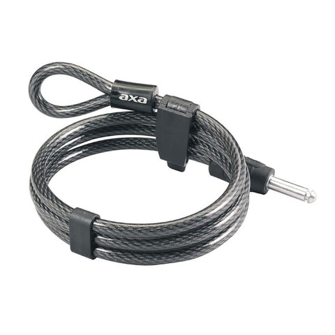 CABLE AXA RLE PARA CANDADO DEFENDER/SOLID PLUS/VICTORY LARGO 150 cm GROSOR 10 mm NEGRO