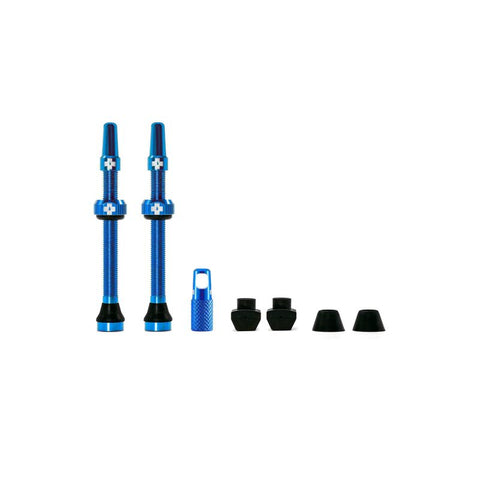 Válvulas tubeless Muc-Off Color azul 60 mm
