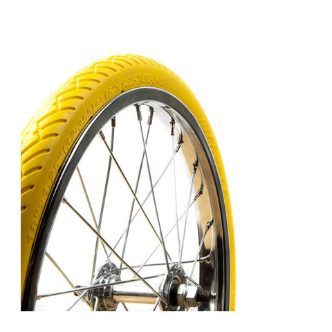 CUBIERTA TANNUS MINI-VELO 16x1.25 (BROMPTON) REGULAR AMARILLO 32-349