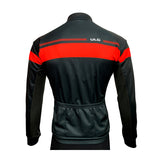 Chaqueta ciclismo Invierno ULD Térmico cortaviento/ impermeable. Roja