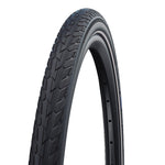 CUBIERTA SCHWALBE ROAD CRUISER 28x1.60 700x40C HS484 ACT K-GUARD TWINSKIN RIGIDA NEGRO/BLANCO 42-622