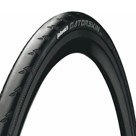 CUBIERTA CONTINENTAL GATORSKIN BLACK EDITION 700x25C POLYX BREAKER PLEGABLE NEGRO (25-622)