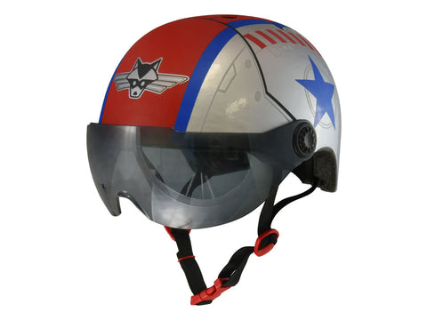 Casco infantil C-PREME CHILD Aviador Gris T.U.