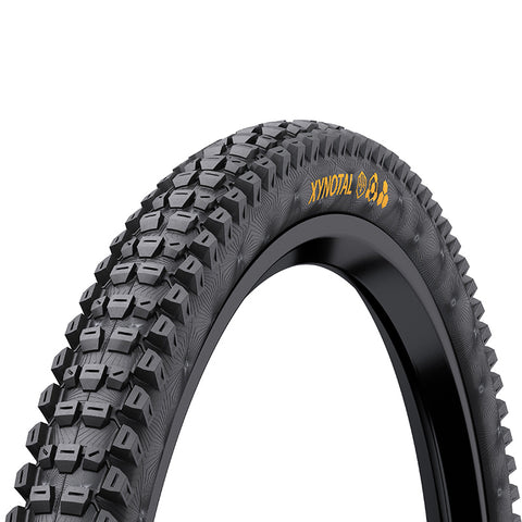 CUBIERTA CONTINENTAL XYNOTAL TRAIL 27.5x2.40 ENDURANCE COMPOUND TUBELESS READY PLEGABLE NEGRO 60-584