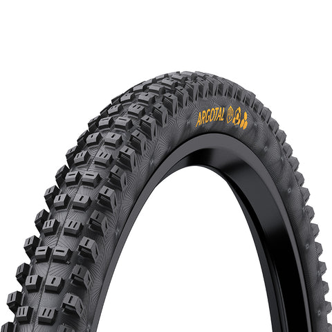 CUBIERTA CONTINENTAL ARGOTAL DOWNHILL 27.5x2.40 SUPER SOFT COMP.TUBELESS READY PLEGABLE NEGRO 60-584