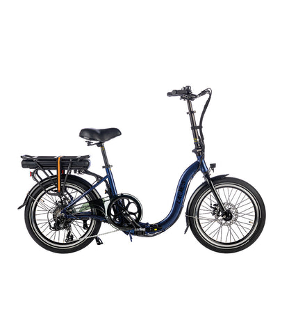 Bicicleta eléctrica plegable Lacros Ambling A200 - Azul mate