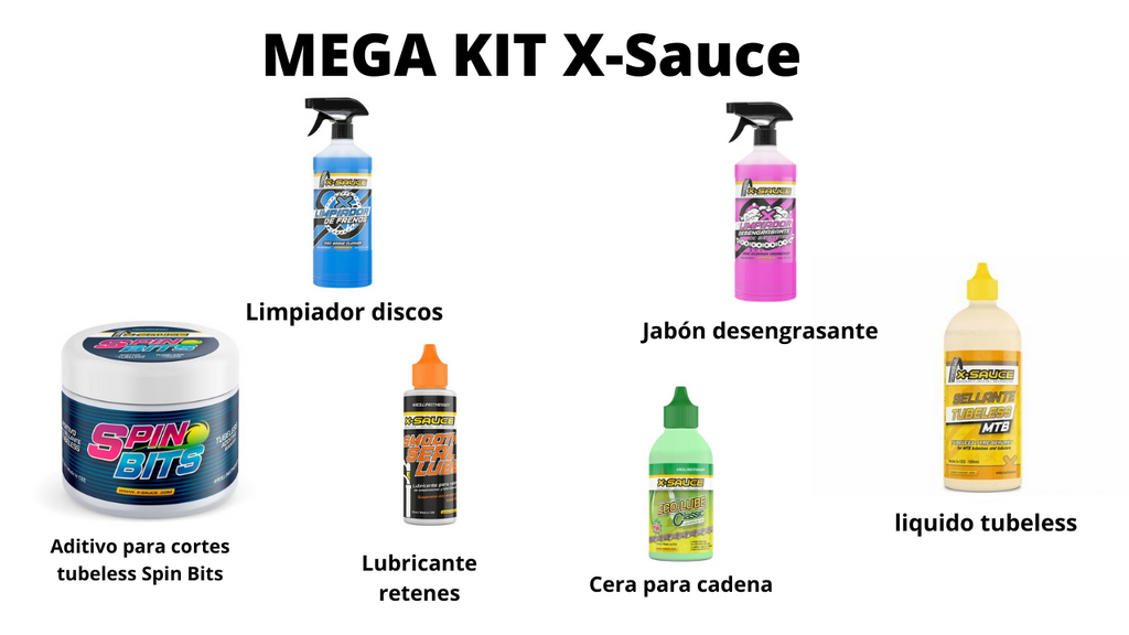 X-Sauce Liquido Antipinchazos 500ml.Tubeless