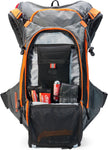 Mochila de hidratación Uswe Airborne 15 L Gris/Naranja