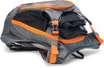 Mochila de hidratación Uswe Airborne 15 L Gris/Naranja