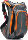 Mochila de hidratación Uswe Airborne 15 L Gris/Naranja