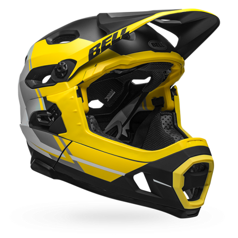 Casco Bell Super DH MIPS Spherical YELLOW/SILVER/BLACK M SMP