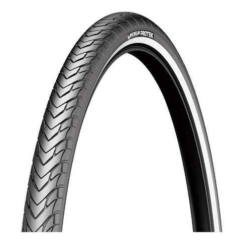 MICHELIN CUBIERTA 700X40C PROTEK NEGRA BANDA REFLEC.