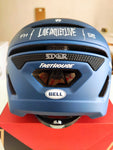 Casco Bell Sixer MIPS  Fasthouse color azul y blanco 2021