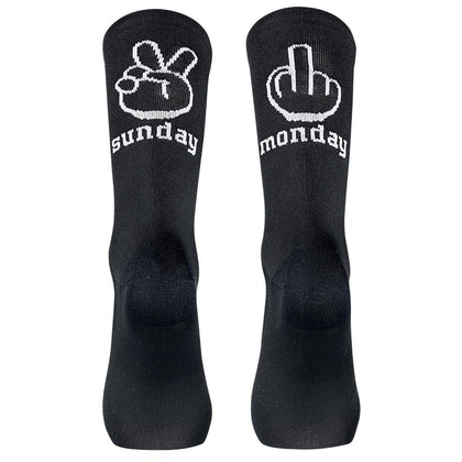 CALCETINES NW Sunday-Monday BLK/GLD (M)
